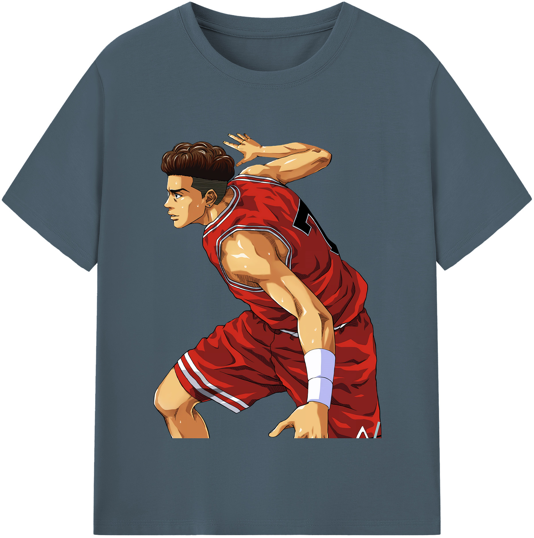 （画像用） SLAM DUNK／スラムダンク 綿100％半袖Tシャツ（フロントプリント）